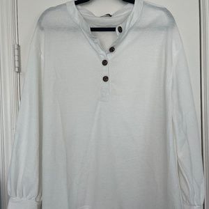 White Button Up Blouse